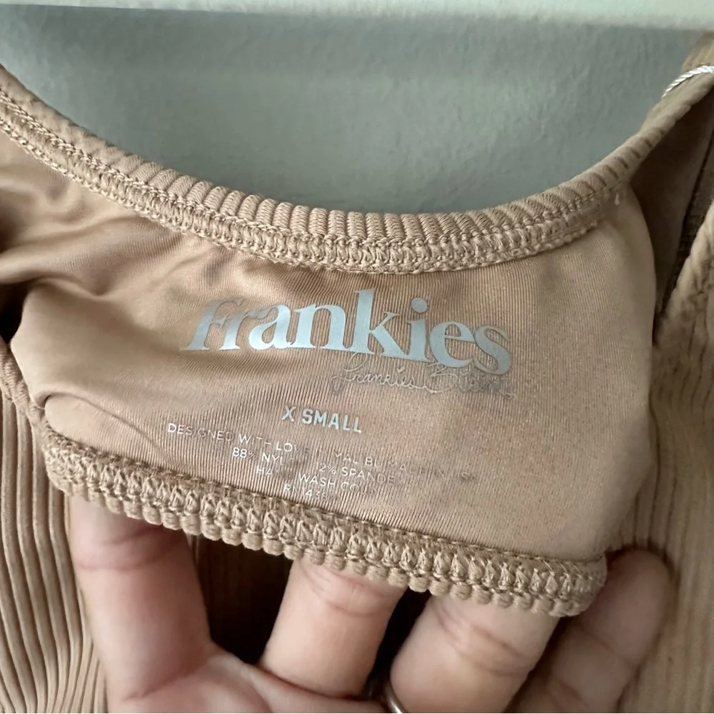 NWT Frankie’s Bikini Connor Sand Top